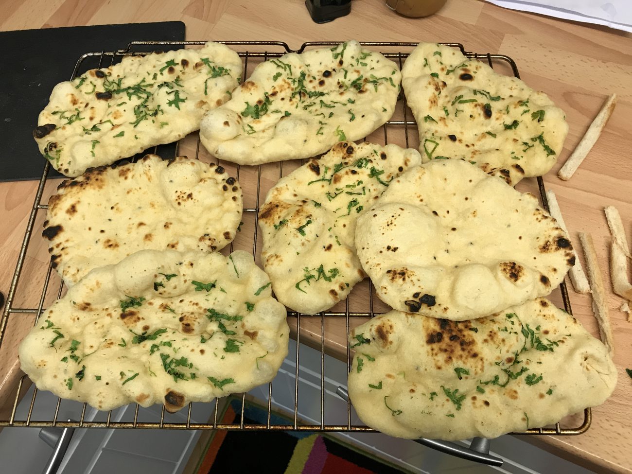 Naan Bread (made from scratch)