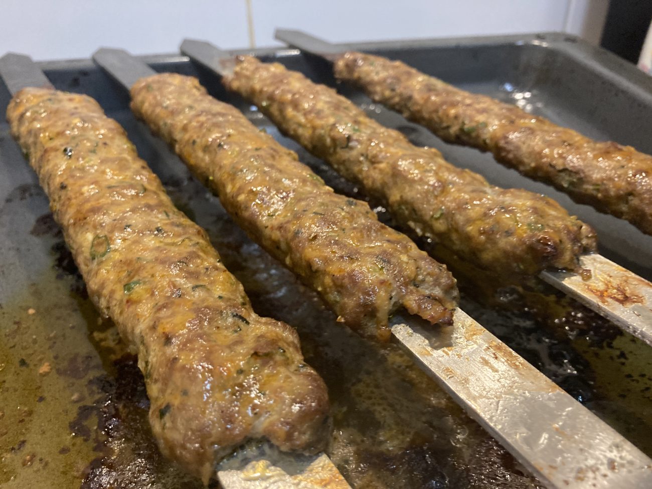 Lamb Seekh kebab (made from scratch)