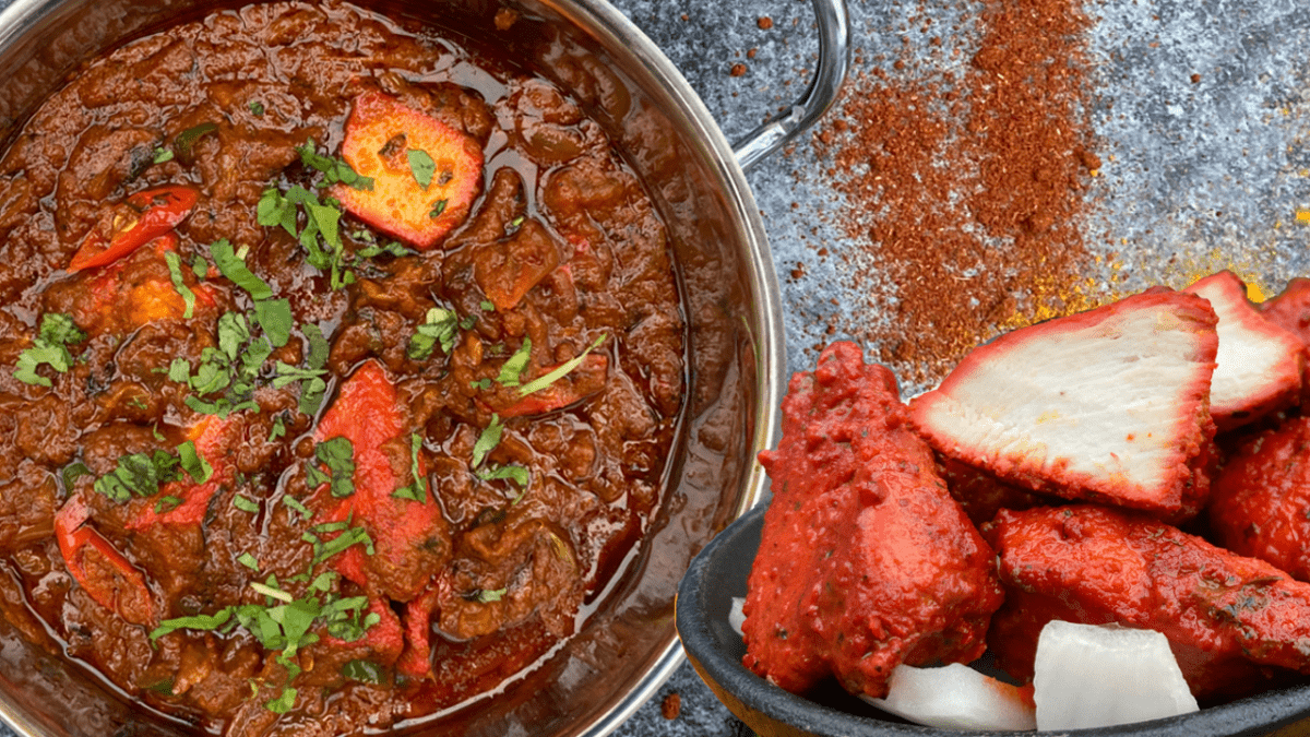 Chicken Tikka Madras (made with base gravy)