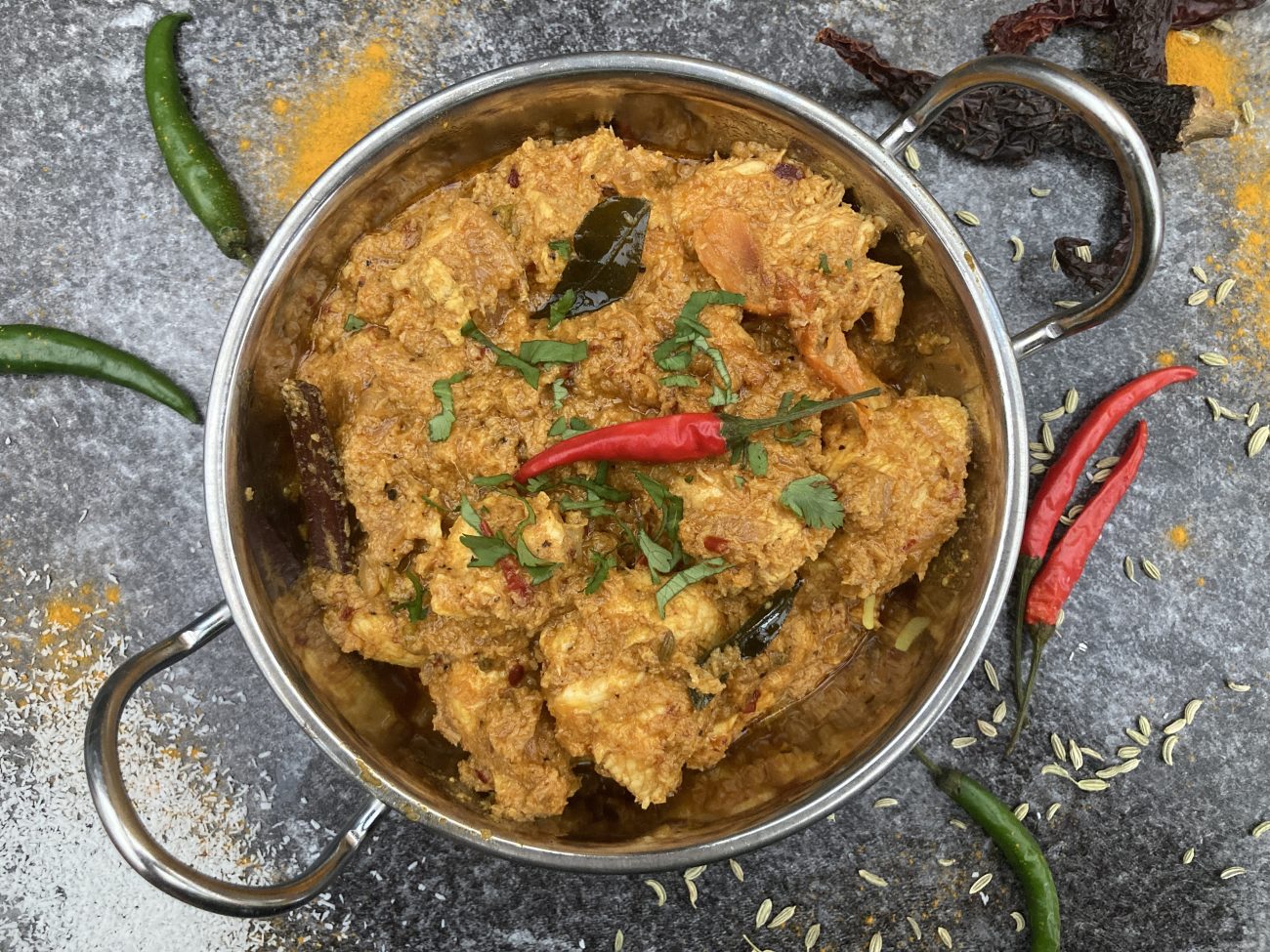 Goan Chicken Xacuti | Goan Coconut Curry